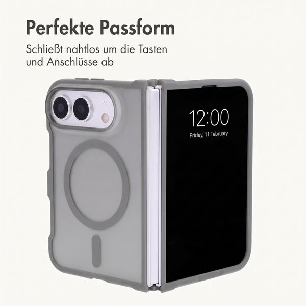 imoshion Color Guard Back Cover mit MagSafe Apple iPhone Duo - Grau