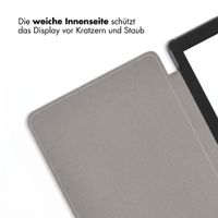 imoshion Design Slim Hard Case Klapphülle Kobo Clara HD - Blossom Watercolor Black