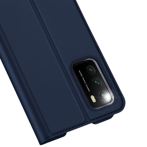 Dux Ducis Slim TPU Klapphülle für das Xiaomi Poco M3 - Dunkelblau