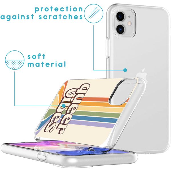 imoshion Design Hülle für das iPhone 11 - Rainbow Queer vibes