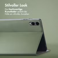 Accezz Classic Klapphülle Samsung Galaxy Tab S11 Ultra - Grün