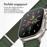 imoshion Nylon Alpine Armband für das  Apple Watch Series 1 t/m 11 / SE / Ultra (44/45/46/49 mm) - Grün