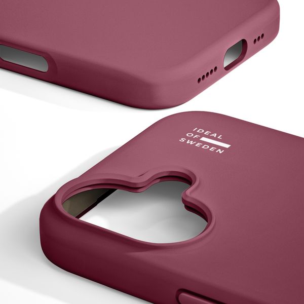 iDeal of Sweden Silikonhülle mit MagSafe Apple iPhone 16 - Fine Wine