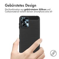 imoshion Brushed Back Cover für das Motorola Moto G13 / G23 - Schwarz