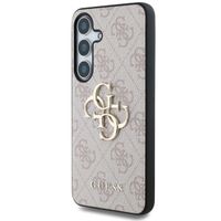 Guess 4G Metal Logo Back Cover für das Samsung Galaxy S25 - Pink