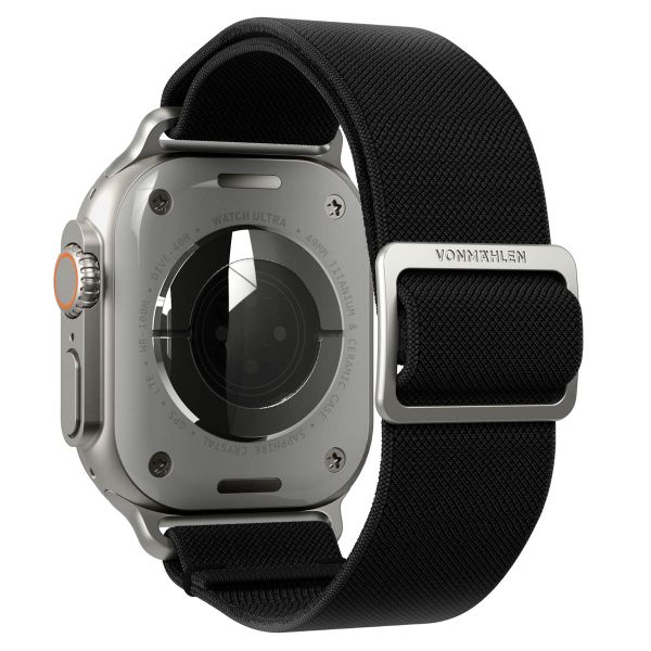 Vonmählen Classic Nylon Loop Armband für deine Apple Watch | 38/40/41/42 mm - Schwarz