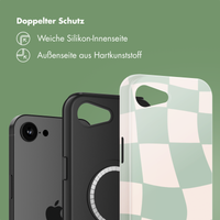 Selencia Vivid Rückabdeckung mit MagSafe Apple iPhone 16e - Groovy Sage Green