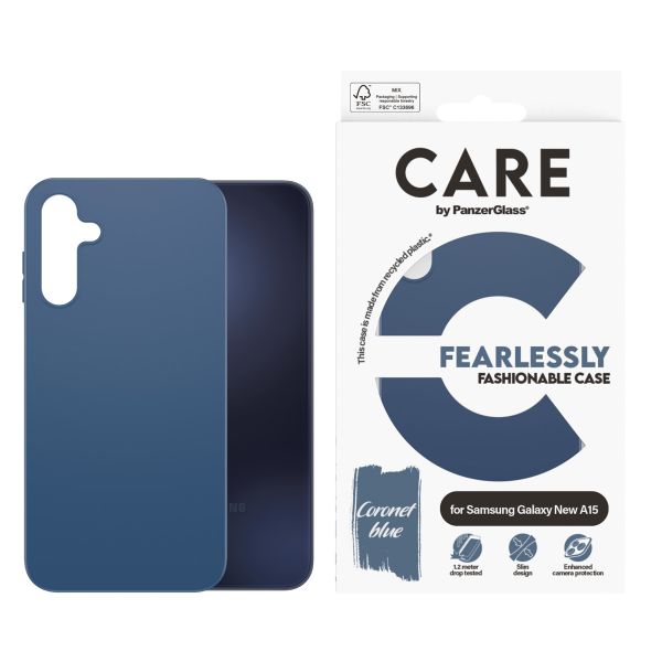 CARE by PanzerGlass Fashion Back Cover für das Samsung Galaxy A16 (5G) - Blau