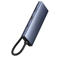 Baseus UltraJoy 7-in-1 USB-C Hub - 4K 60Hz - 100 Watt Laden - Dockingstation - Space Grey