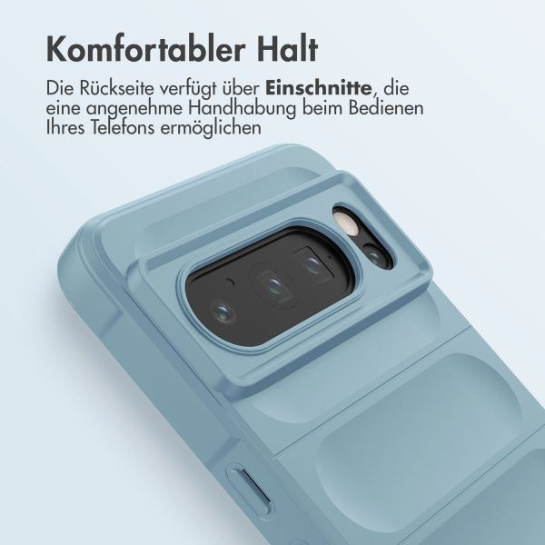 imoshion EasyGrip Backcover für das Google Pixel 8 Pro - Hellblau