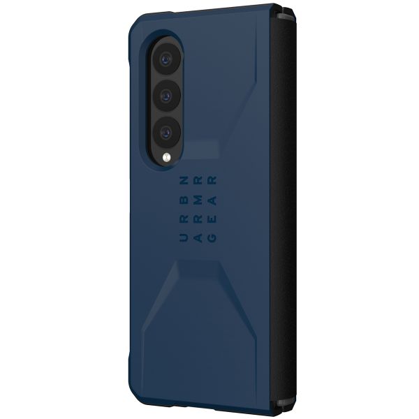 UAG Civilian Backcover für das Samsung Galaxy Z Fold 4 - Blau