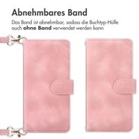 imoshion Klapphülle mit Kordel Motorola Edge 70 - Rosa