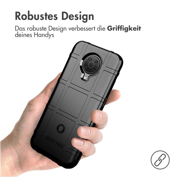 imoshion Rugged Shield Backcover für das Nokia G10 / G20 - Schwarz