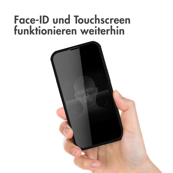 Accezz ﻿360° Rundumschutzhülle für das iPhone 13 Pro Max - Schwarz