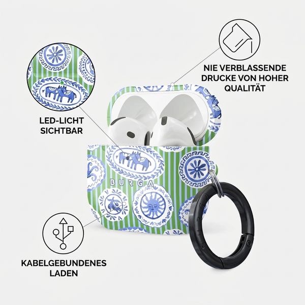 Burga Hardcase Hülle Apple AirPods 4 - Taverna