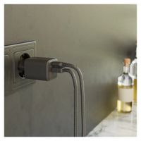 Zens Kompaktes Ladegerät USB-C / USB-A 30W - Netzteil - Schwarz