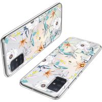 imoshion Design Hülle Samsung Galaxy A51 - Blume - Weiß