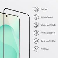 Accezz Gehärteter Glas-Schutz + Applikator Samsung Galaxy S24 Plus / S25 Plus