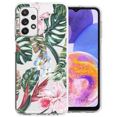 imoshion Design Hülle für das Samsung Galaxy A23 (5G) - Tropical Jungle