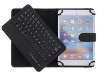 Universal Bluetooth Keyboard QWERTY Klapphülle 7-8 Zoll Tablets