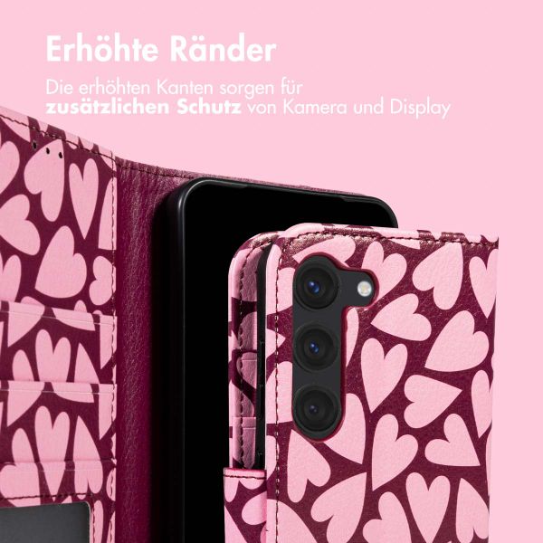 imoshion Design Klapphülle Samsung Galaxy S23 - Hearty Blush