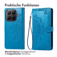imoshion Mandala Klapphülle Xiaomi 15T Pro - Türkis