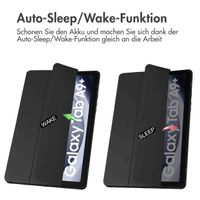 imoshion Trifold Hardcase Klapphülle Samsung Galaxy Tab A9 Plus - Schwarz
