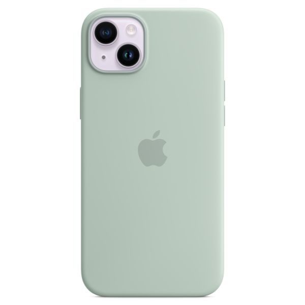 Apple Silikon-Case MagSafe für das Apple iPhone 14 Plus - Succulent
