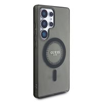 Guess MagSafe IML Strass Hülle Samsung Galaxy S25 Ultra - Schwarz