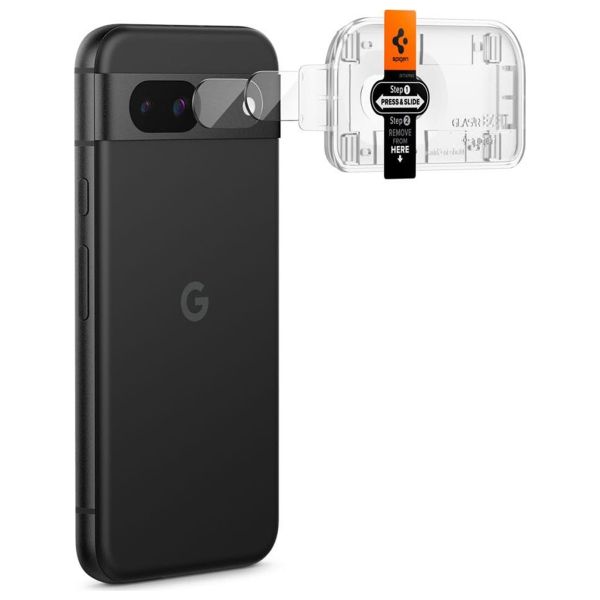 Spigen Glas.tR EZFit Optik Linsen Protektor 2er-Pack für das Google Pixel 8a