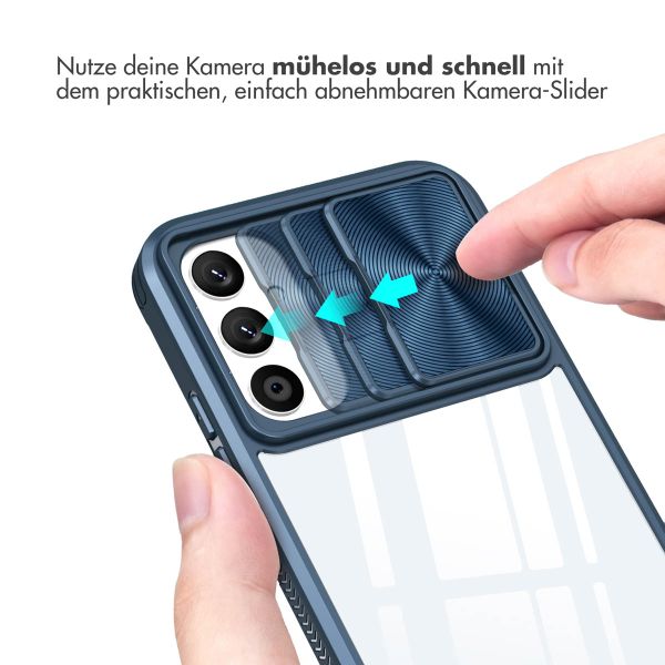 imoshion Back Cover mit Kameraschieber Samsung Galaxy A34 (5G) - Dunkelblau