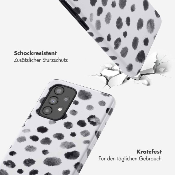 Selencia Vivid Tough Back Cover für das Samsung Galaxy A53 - Trendy Leopard