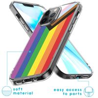 imoshion Design Hülle für das iPhone 12 (Pro) - Rainbow flag