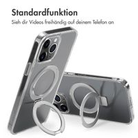 Accezz Ring Stand Backcover mit MagSafe Apple iPhone 13 Pro Max - Transparent