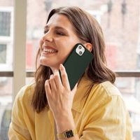 Accezz Liquid Silikoncase Samsung Galaxy A16 - Dunkelgrün