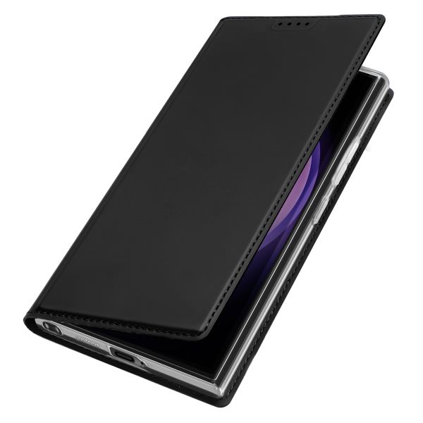 Dux Ducis Slim TPU Klapphülle Schwarz für das Samsung Galaxy S24 Ultra - Schwarz