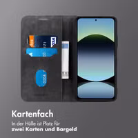 imoshion Slim Klapphülle Xiaomi Redmi Note 14 (5G) - Schwarz