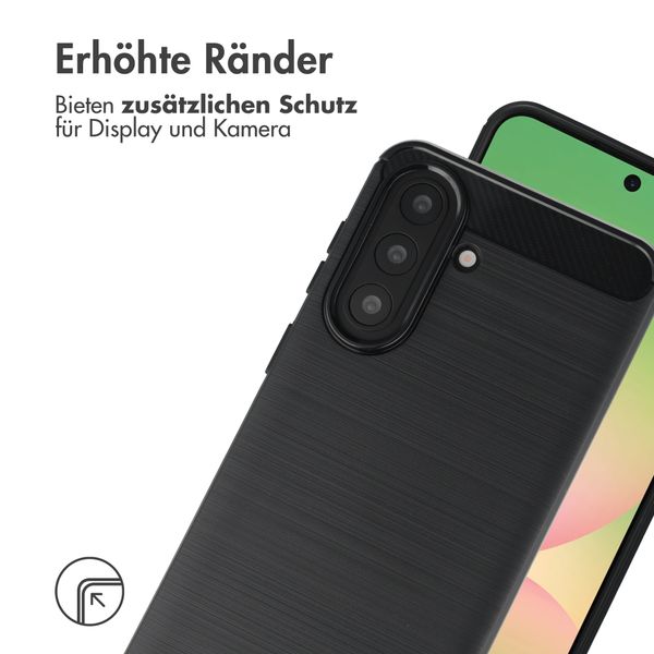 imoshion Brushed Back Cover Samsung Galaxy A57 (5G) - Schwarz