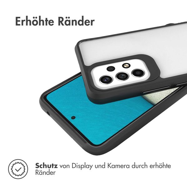 imoshion Rugged Hybrid Case Samsung Galaxy A53 - Schwarz