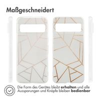 imoshion Design Hülle Google Pixel 8 Pro - White Graphic