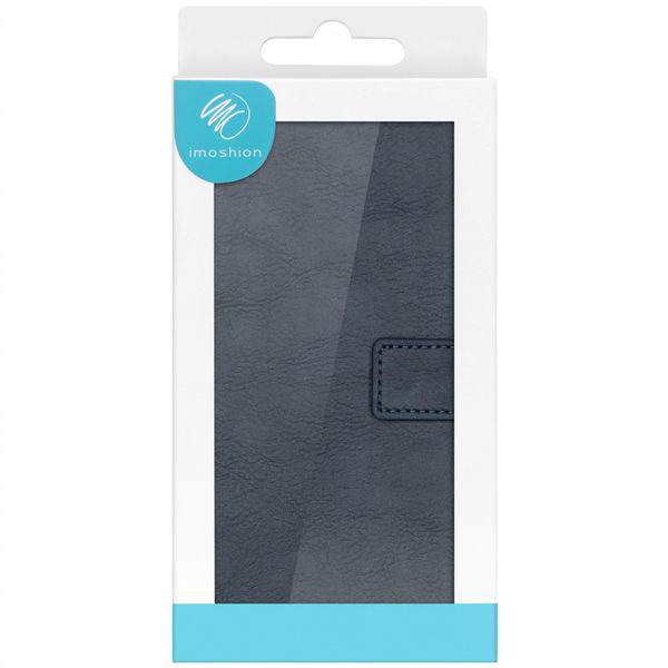 imoshion Luxuriöse Klapphülle Xiaomi Redmi Note 9 Pro / 9S - Dunkelblau