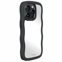 Holdit Wavy Case für das iPhone 15 Pro - Black / Mirror