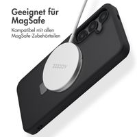 Accezz Ring Stand Backcover mit MagSafe Samsung Galaxy S24 Plus - Schwarz