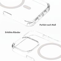 Selencia Rivièra MagSafe Backcover mit abnehmbarem Haken Apple iPhone 16 Pro - Transparent