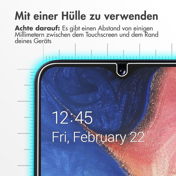 Accezz Screen Protector aus gehärtetem Glas Samsung Galaxy A20e