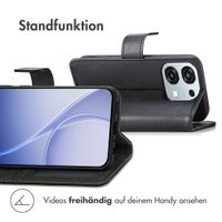 imoshion Luxuriöse Klapphülle Oppo A6 Pro (5G) - Schwarz