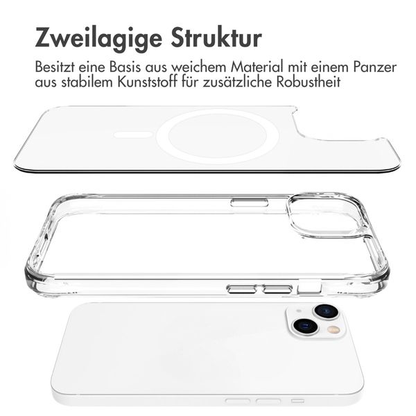 imoshion Rugged Air MagSafe Case Apple iPhone 13 - Transparent