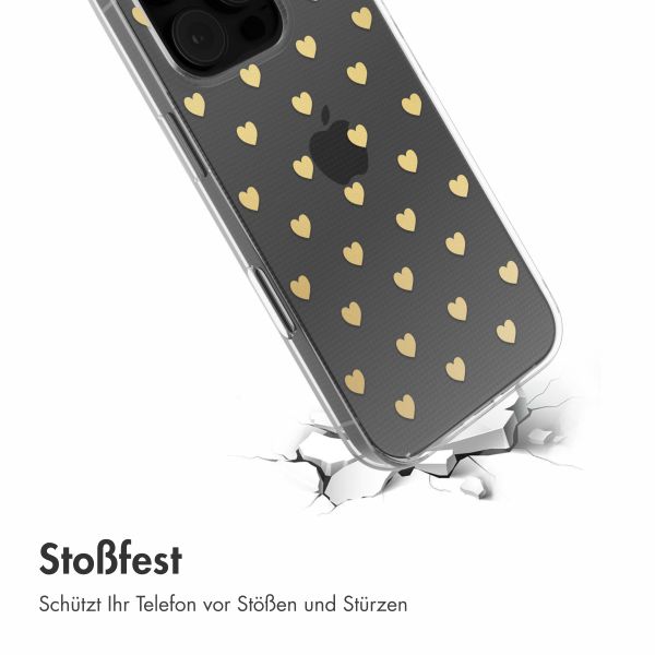 imoshion Design Hülle iPhone 16 Pro - Golden Hearts