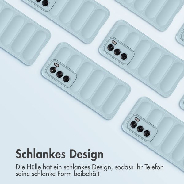 imoshion EasyGrip Back Cover für das Oppo Reno 12 - Hellblau