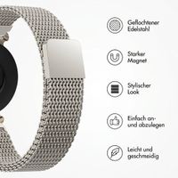 imoshion Magnetisches Milanaise Armband für Garmin Lily 2 - Polarstern